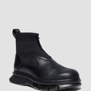 14XX Qubist Zip Orleans Leather Boots