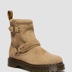 Anistone Harness Suede Biker Boots
