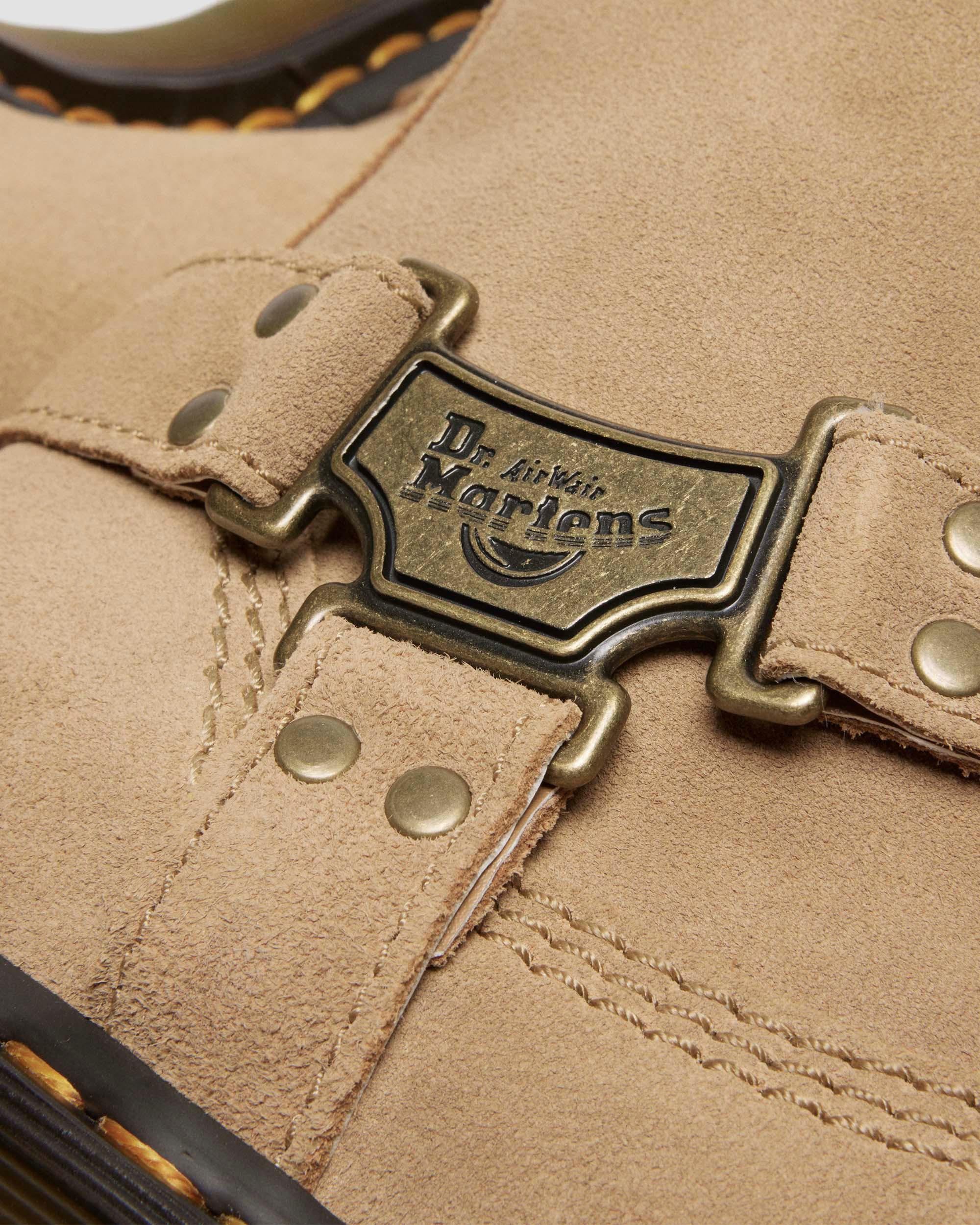 Anistone Hi Suede Biker Boots - Image 3