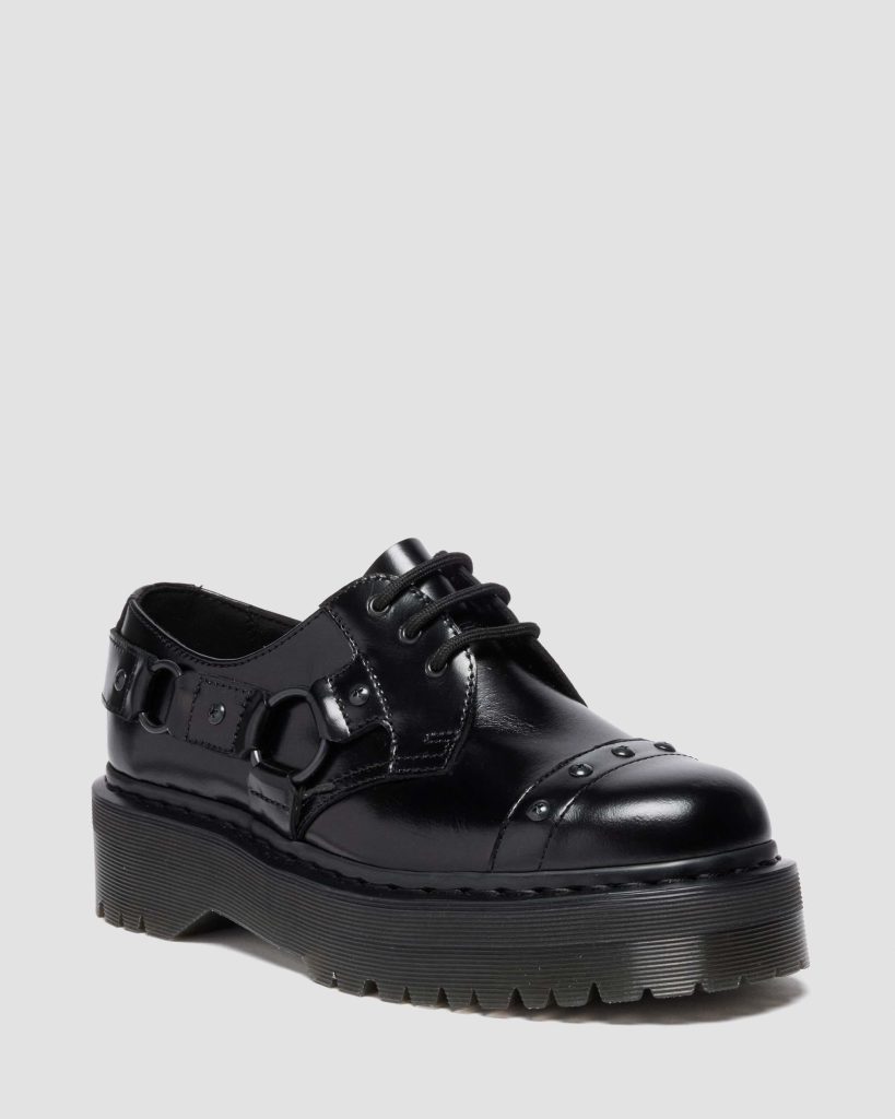 1461 Quad Harness Analine Leather Shoes