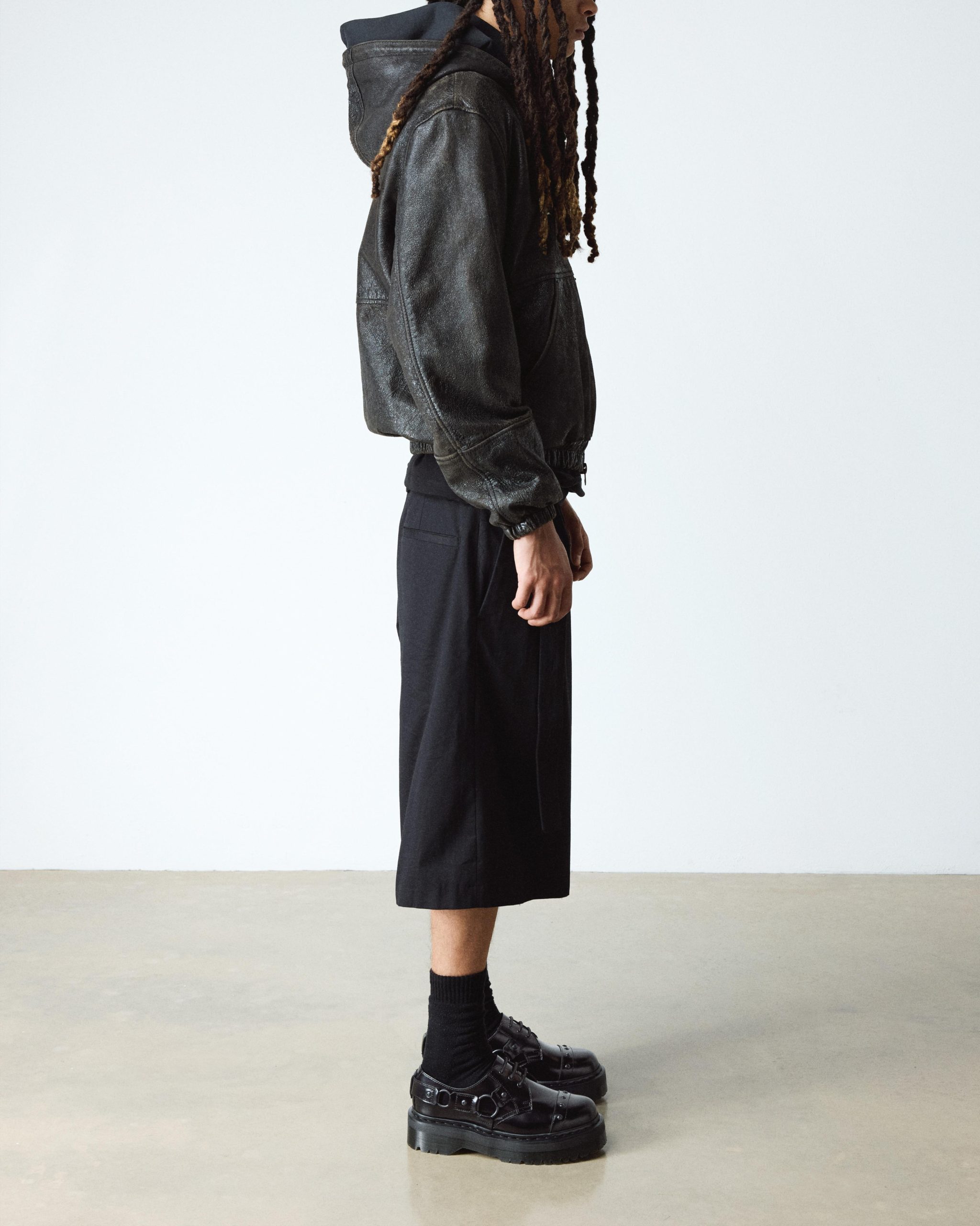 1461 Quad Harness Analine Leather Shoes - Image 2