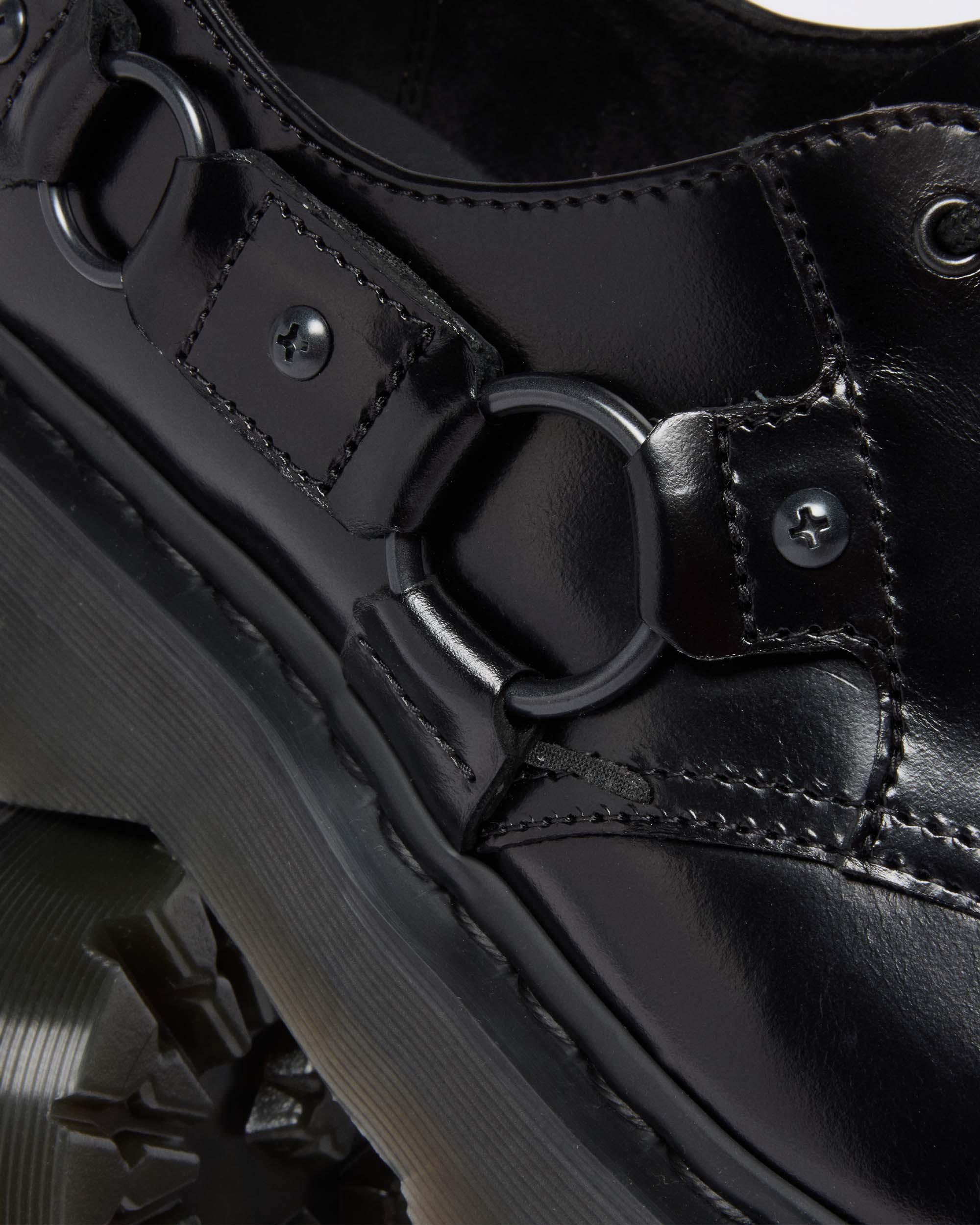 1461 Quad Harness Analine Leather Shoes - Image 3