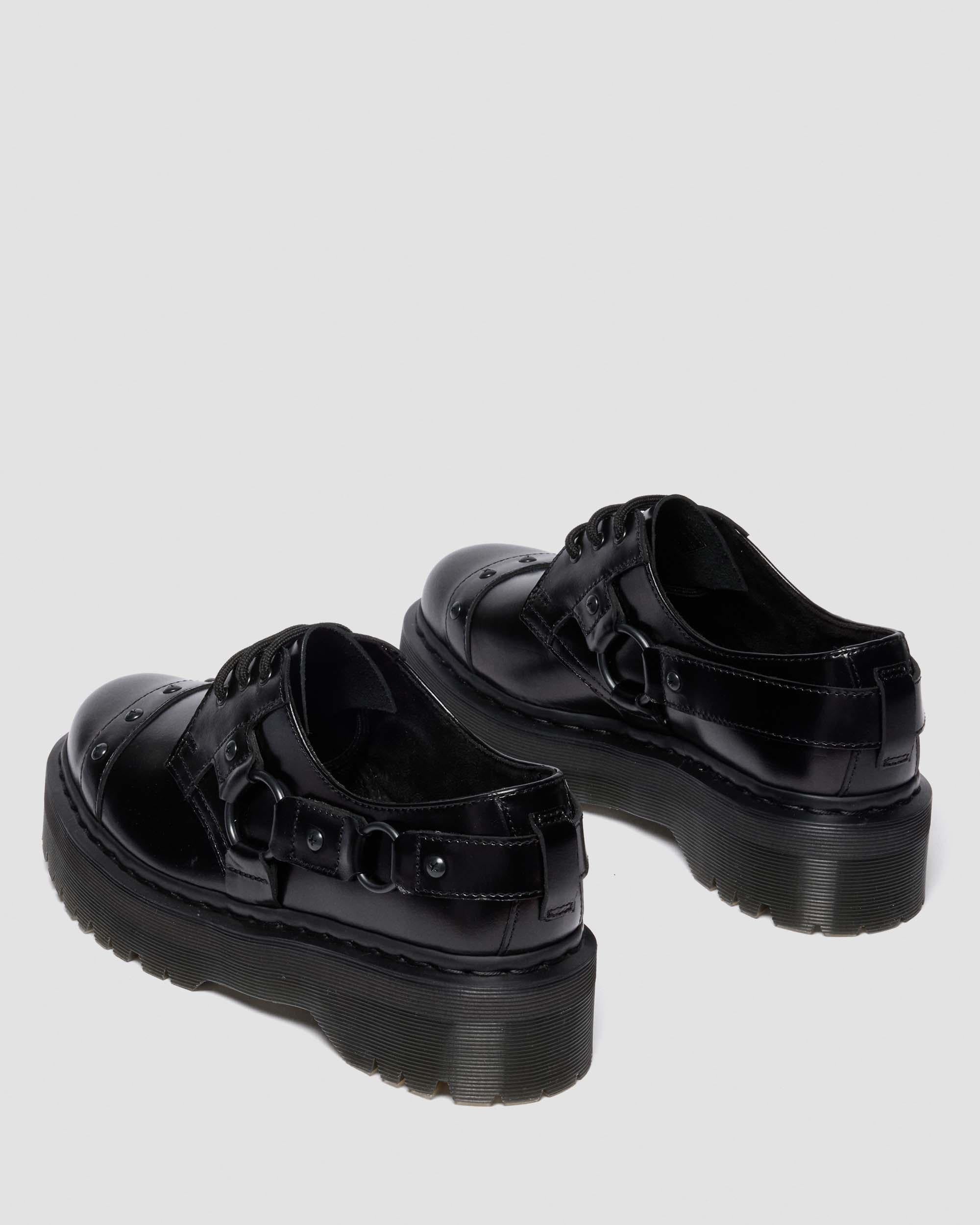 1461 Quad Harness Analine Leather Shoes - Image 5