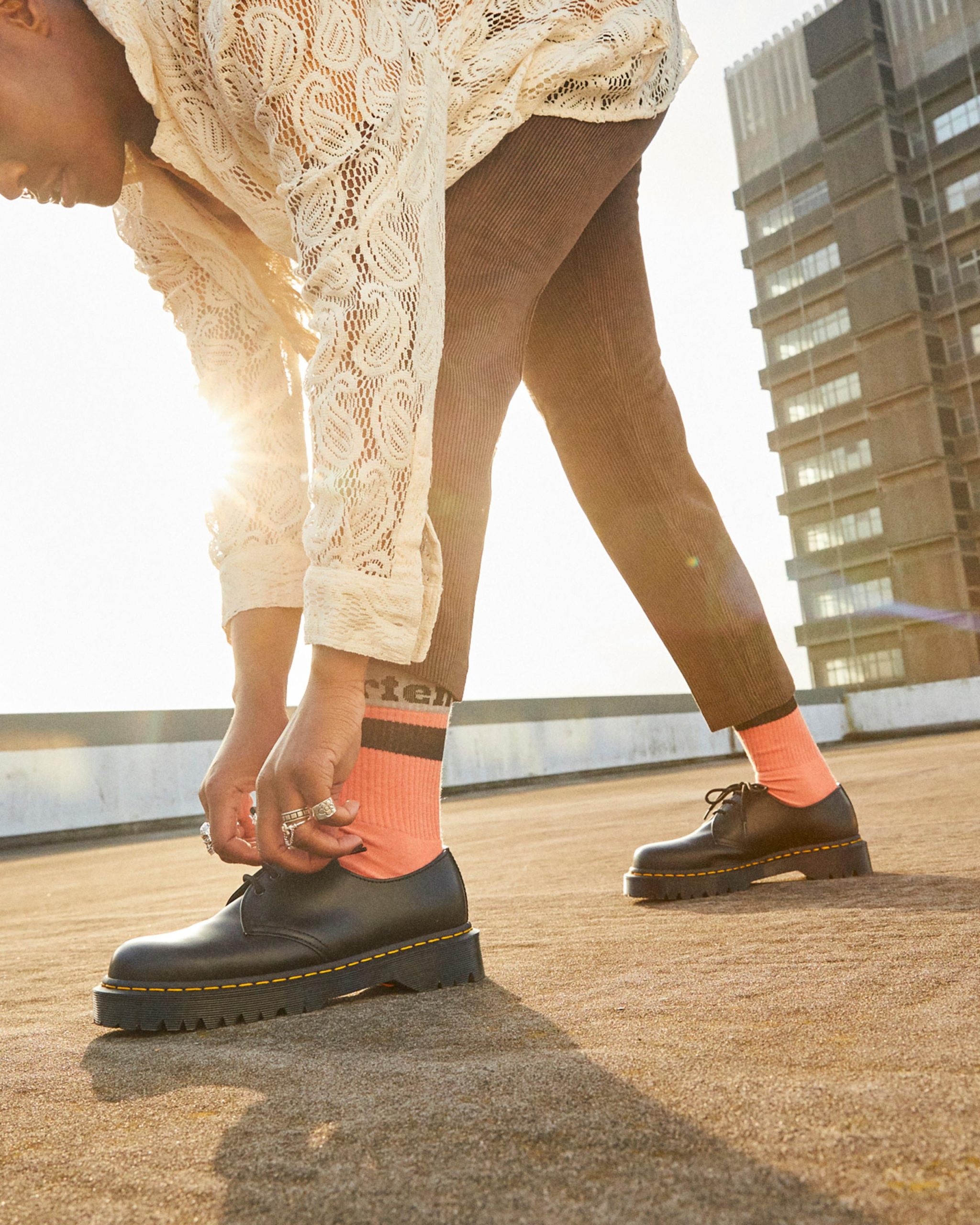 Dr. Martens Logo Cotton Blend Athletic Socks - Image 2