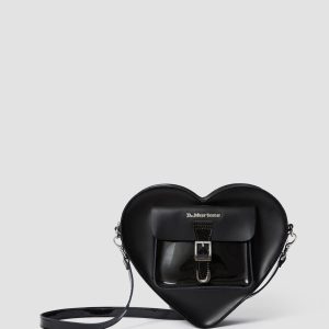 Kiev Smooth Leather Heart Shaped Bag