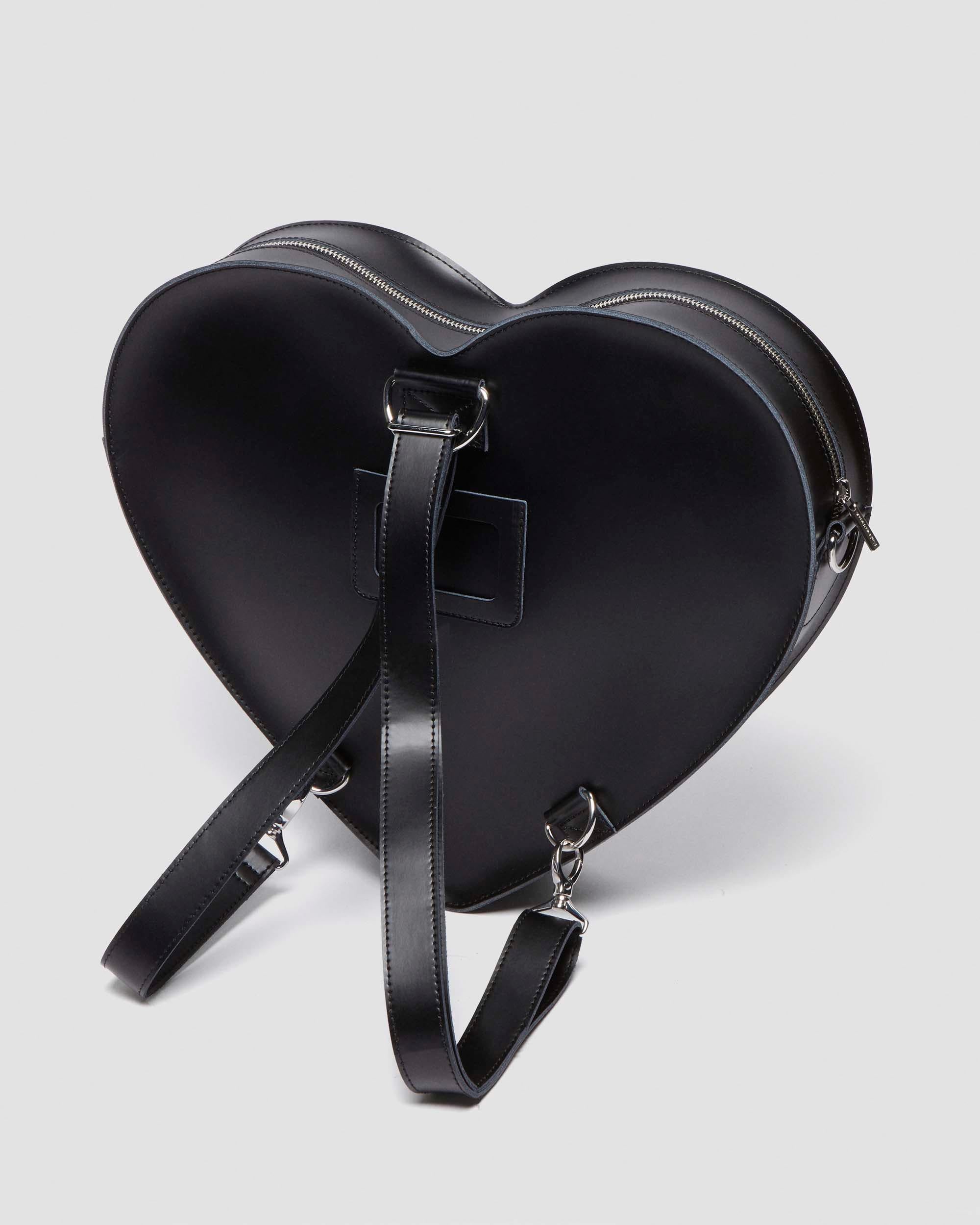 Large Leather Heart Backpack - Image 8